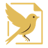 Canary Logo Flying
